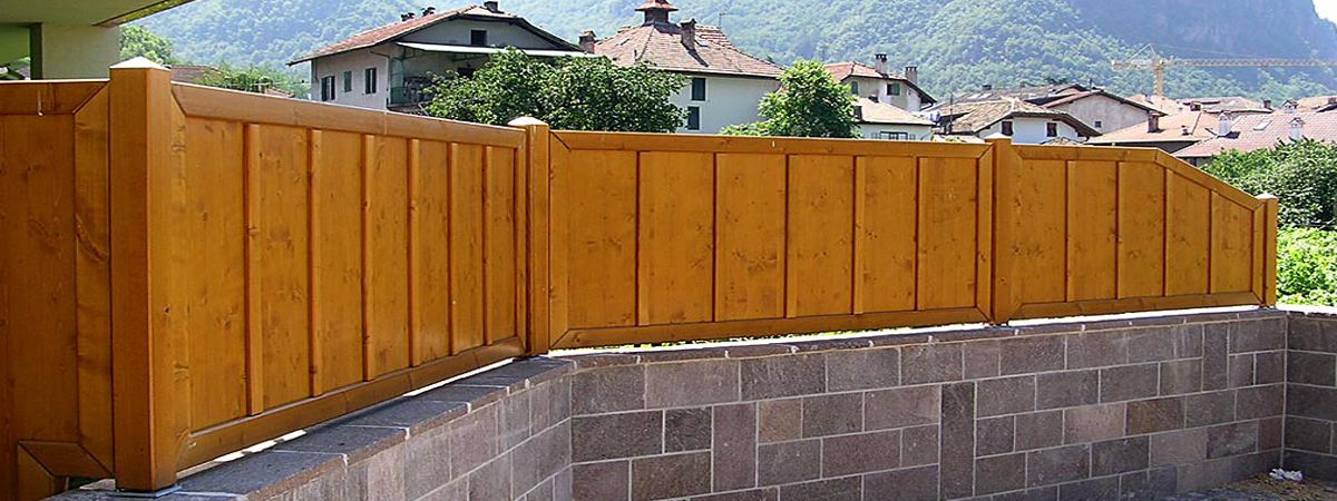 Sichtschutzzaun Holz