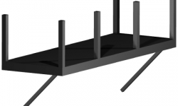 Anbaubalkon auf Galgen